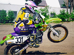 [KLX Wheelie]