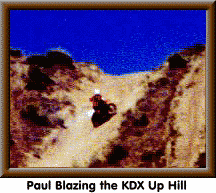 Paul Climbing Hill