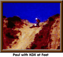 Paul with KDX at His Feet